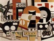 Fernard Leger Drag the boat oil painting